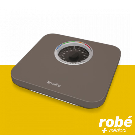 Balance pèse-personne mécanique avec fonction IMC- Nautic Up - Terraillon - Portée 150 kg