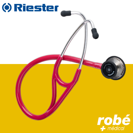Stéthoscope cardiologie Cardiophon 2.0 - Coloris Bordeaux - Riester