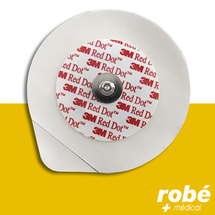 Electrodes 3M Red Dot à pression - Pochette de 50