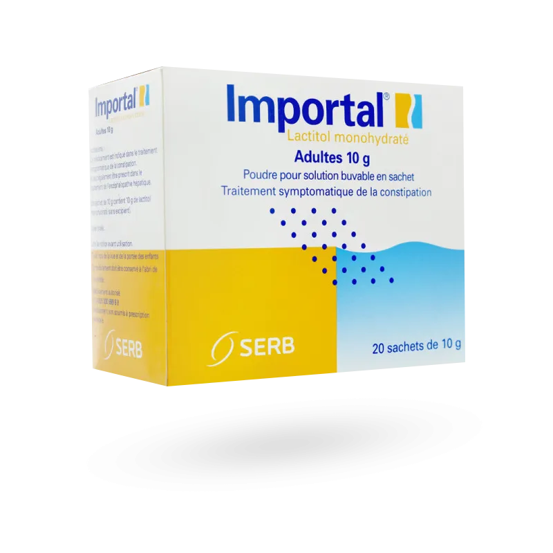 Importal Adulte constipation - 20 sachets de 10 g