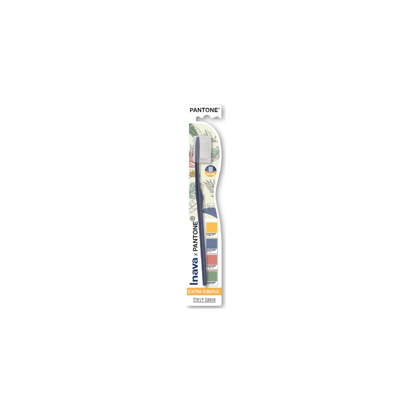 Inava Pantone Brosse à dents extra souple