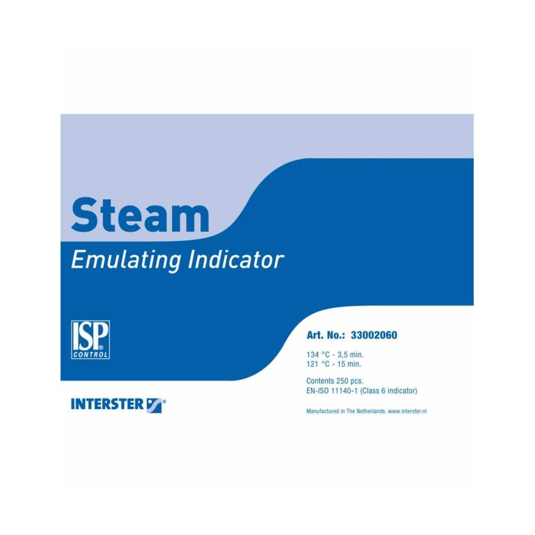 Indicateur de Stérilisation Isp Standard Boîte de 250