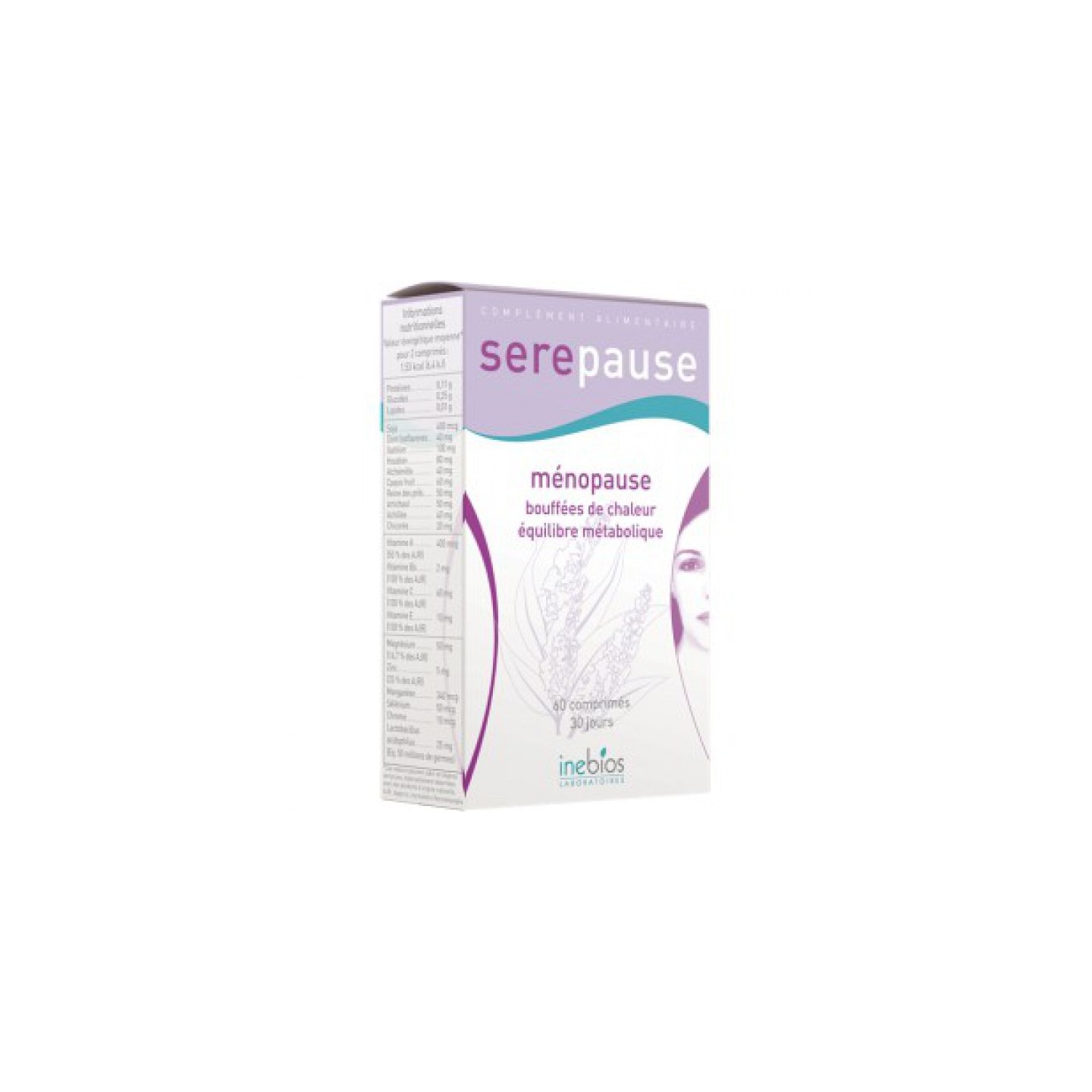 Inebios Serepause 60 comprimés