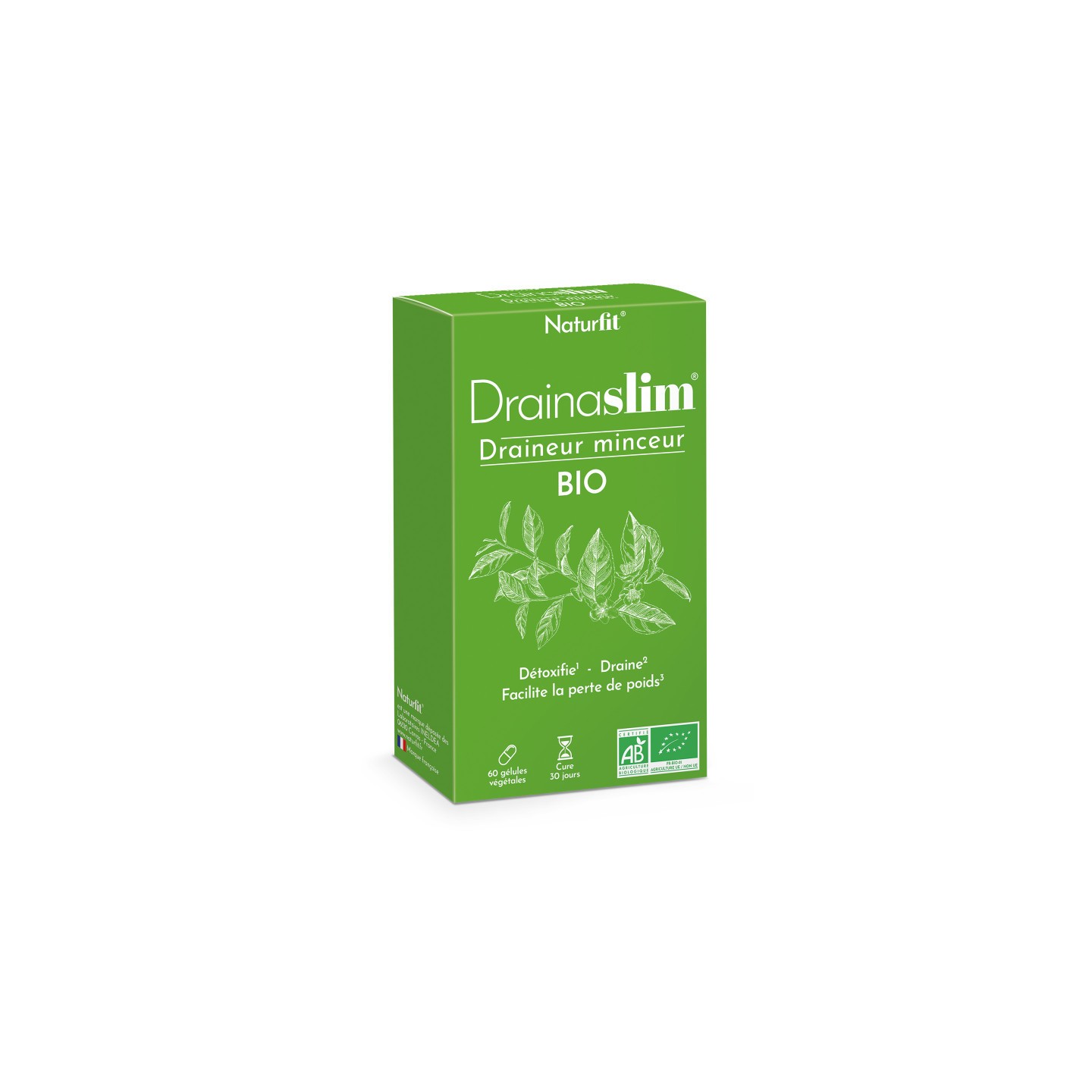 Ineldea Naturfit Drainaslim Bio - 60 gélules