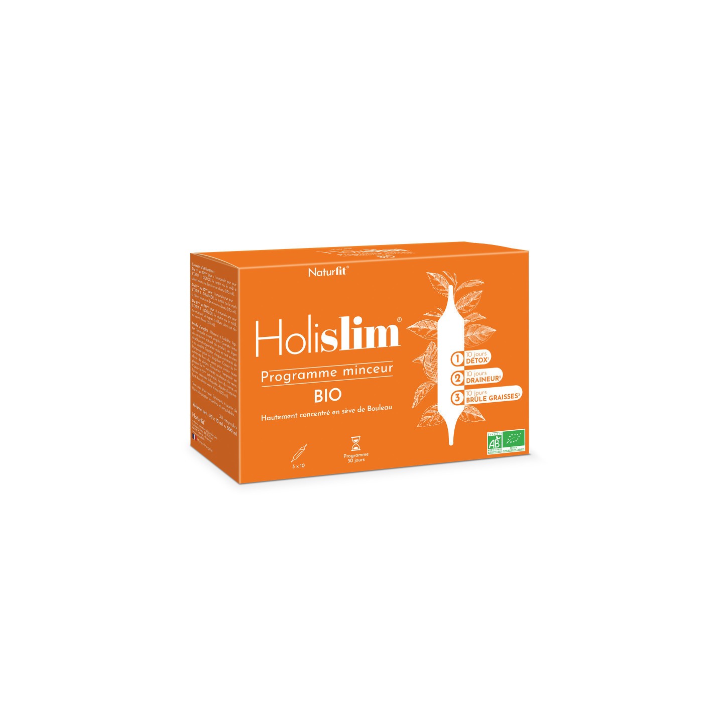 Ineldea Naturfit Holislim Bio - 30 ampoules