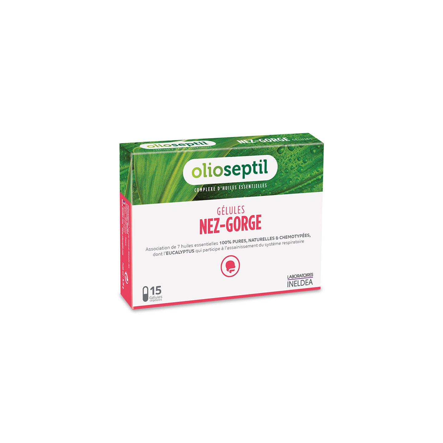 Ineldea Olioseptil nez gorge - 15 gélules végétales