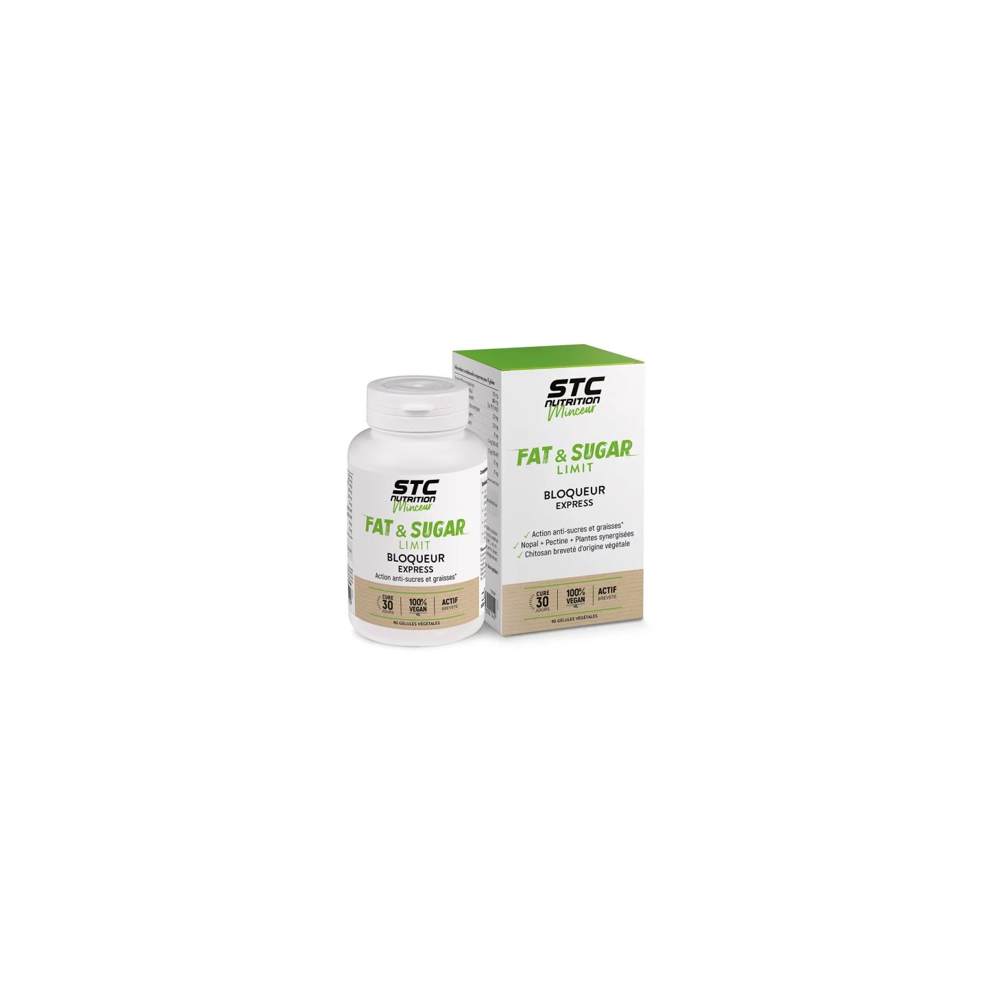Ineldea STC Nutrition Fat & Sugar Limit - 90 gélules