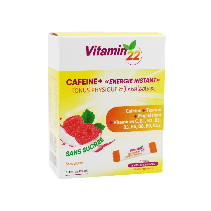 Ineldea Vitamin 22 Caféine+ 14 Sticks
