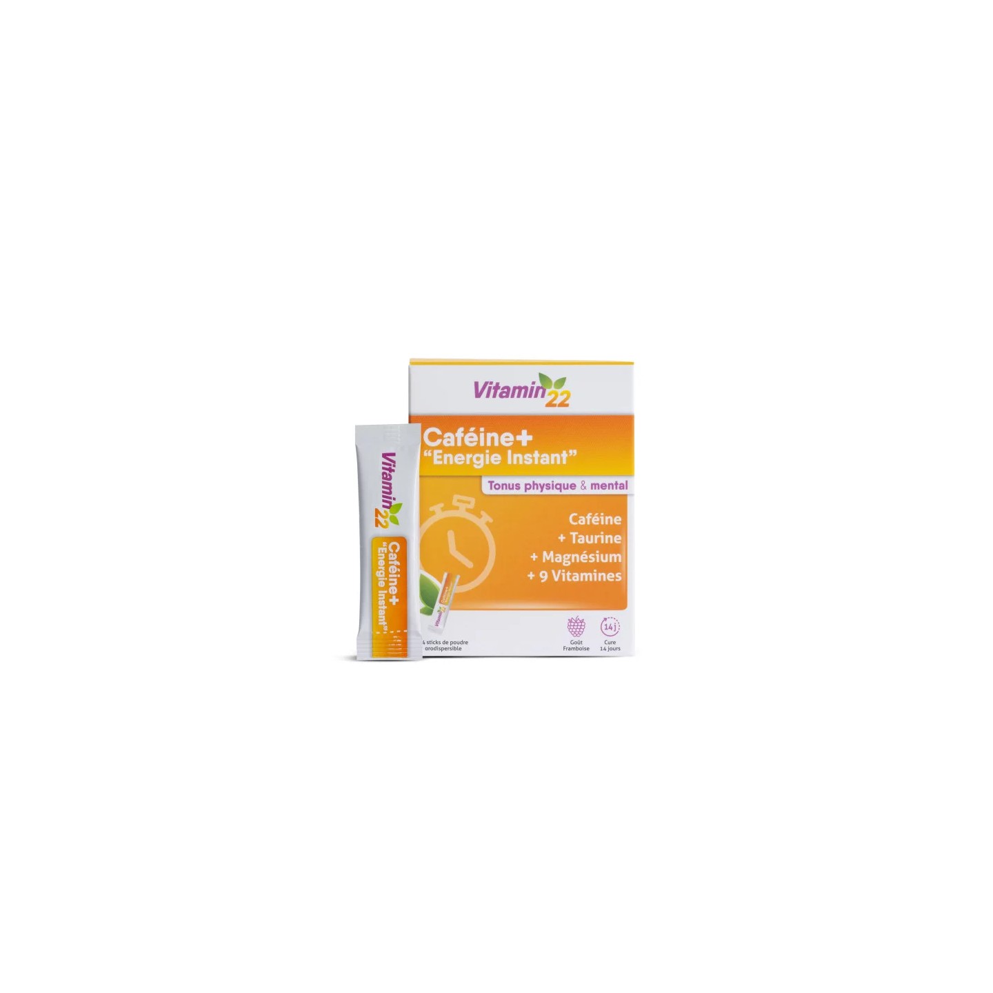 Ineldea Vitamin'22 Caféine+ - 14 sticks