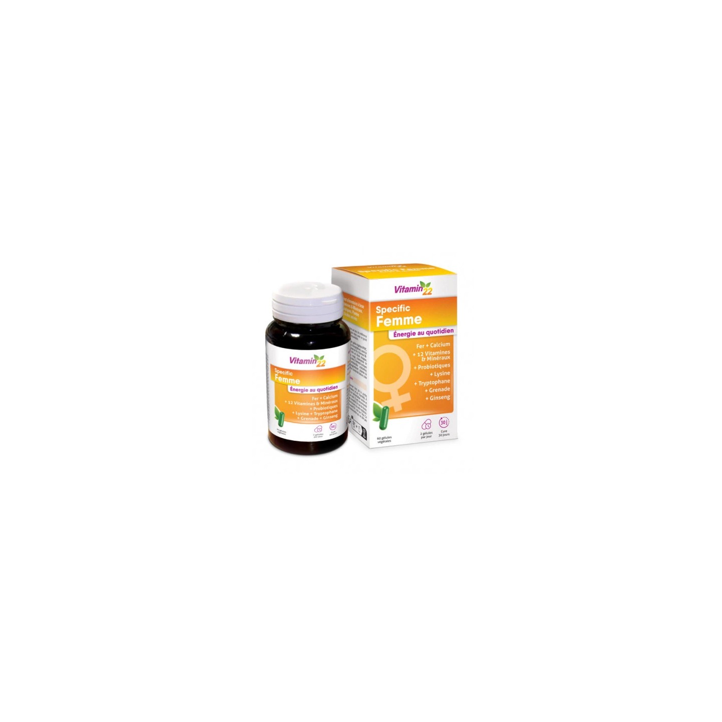 Ineldea Vitamin'22 Specific Femme - 60 gélules