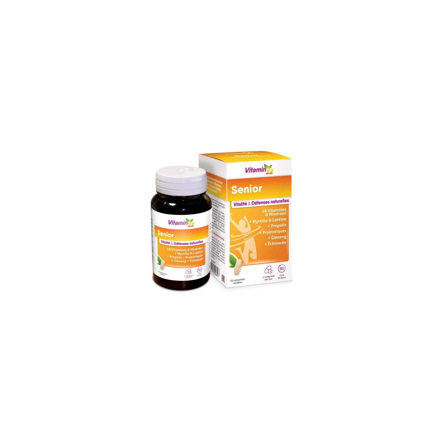 Ineldea Vitamin’22 Senior - 30 comprimés