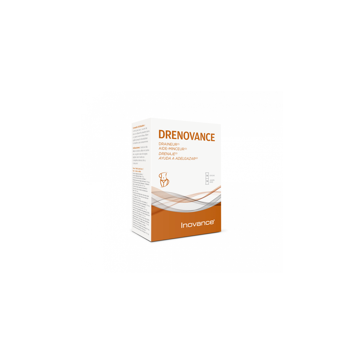 Inovance Drenovance draineur & aide minceur - 14 sticks