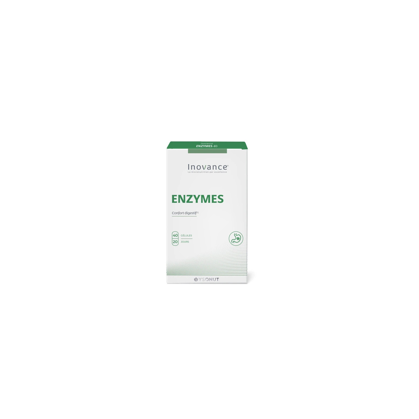 Inovance Enzymes confort digestif - 40 gélules