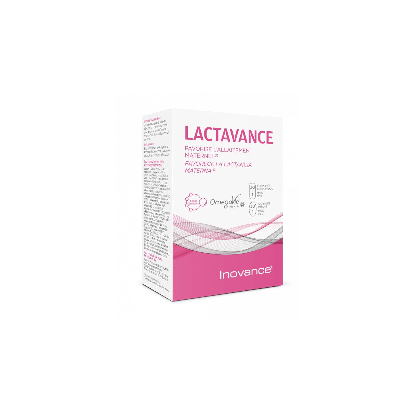 Inovance Lactavance - 30 comprimés + 30 gélules