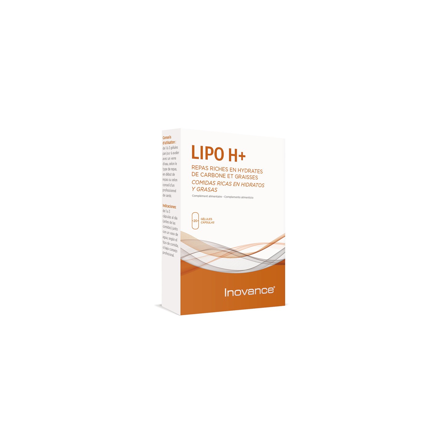 Inovance Lipo H+ - 20 gélules
