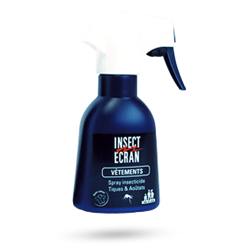 Insect Ecran vêtements spray insecticide tiques et aoûtats - Spray 200 ml