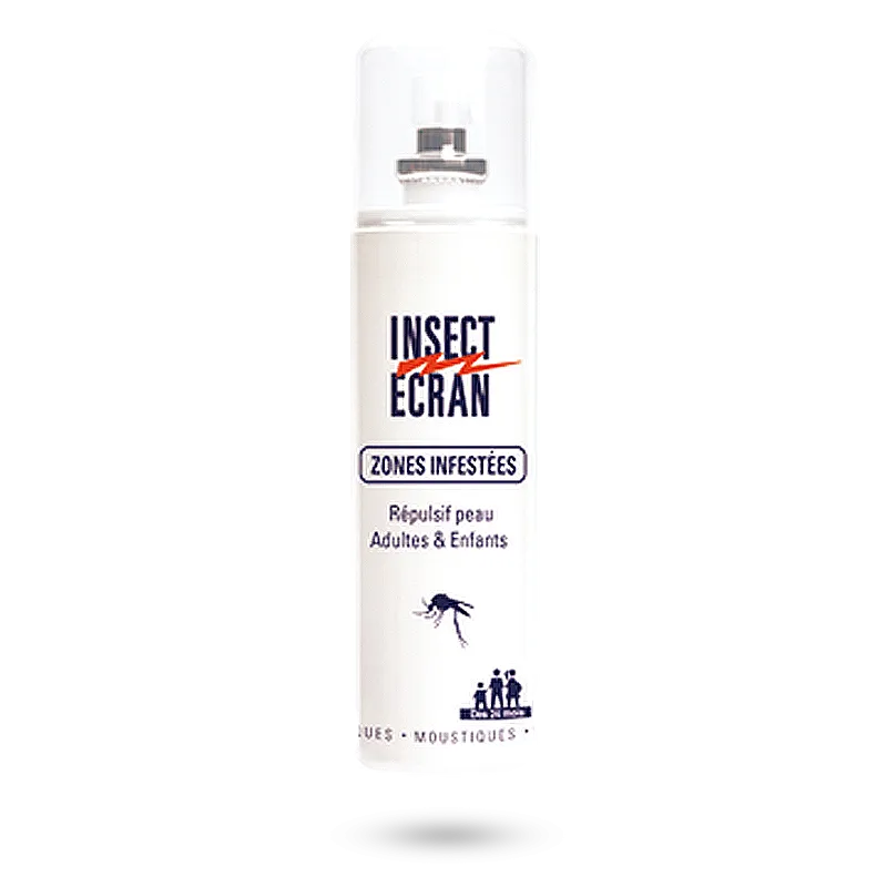 Insect Ecran zones infest&eacute;es R&eacute;pulsif anti-moustiques - Spray 100 ml