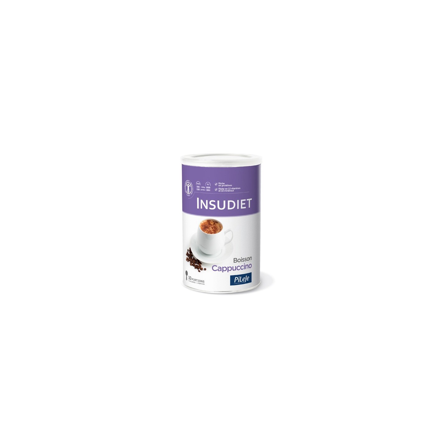 Insudiet Boisson cappuccino 300 g