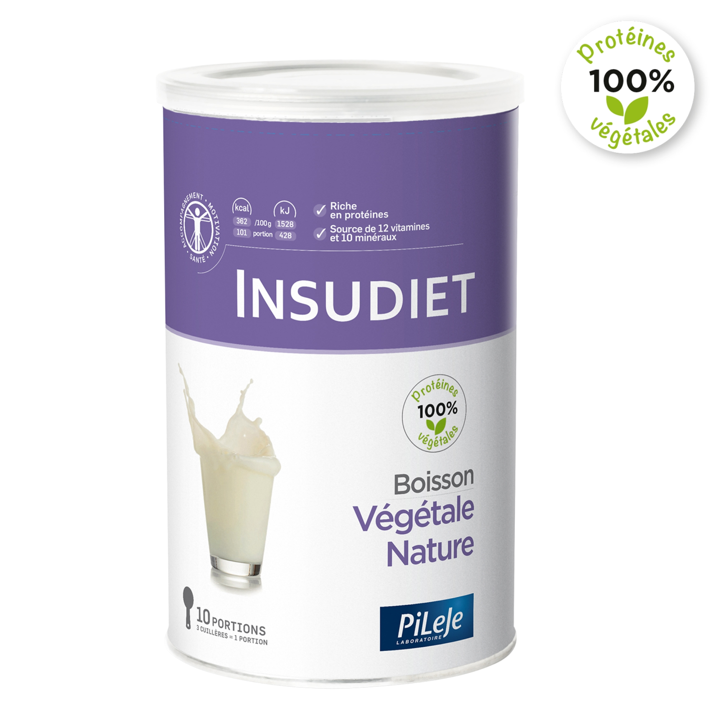 Insudiet boisson végétale nature 280g