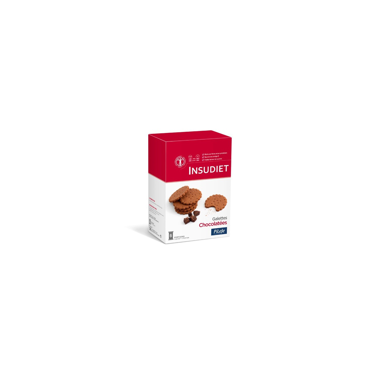 Insudiet Galettes Chocolatées 288 g