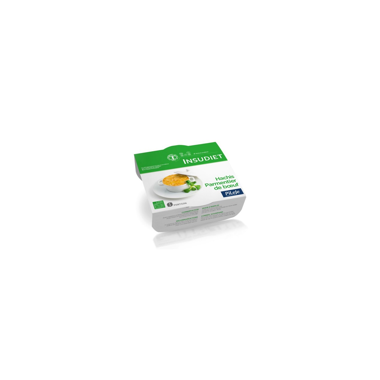 Insudiet Hachis Parmentier 200gr ne se fait plus
