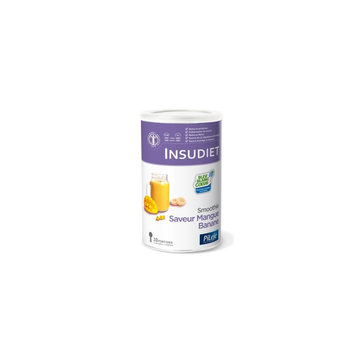 Insudiet Smoothie Mangue banane 360 grammes