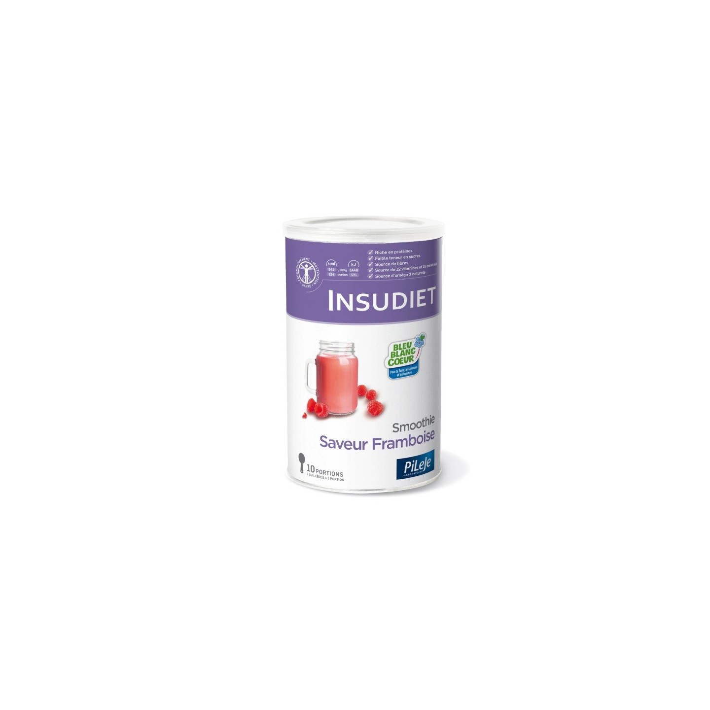 Insudiet Smoothie Framboise 360 grammes
