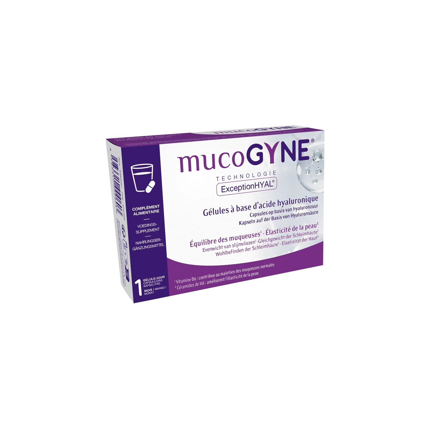 IPRAD MucoGyne Acide Hyaluronique - 28 gélules
