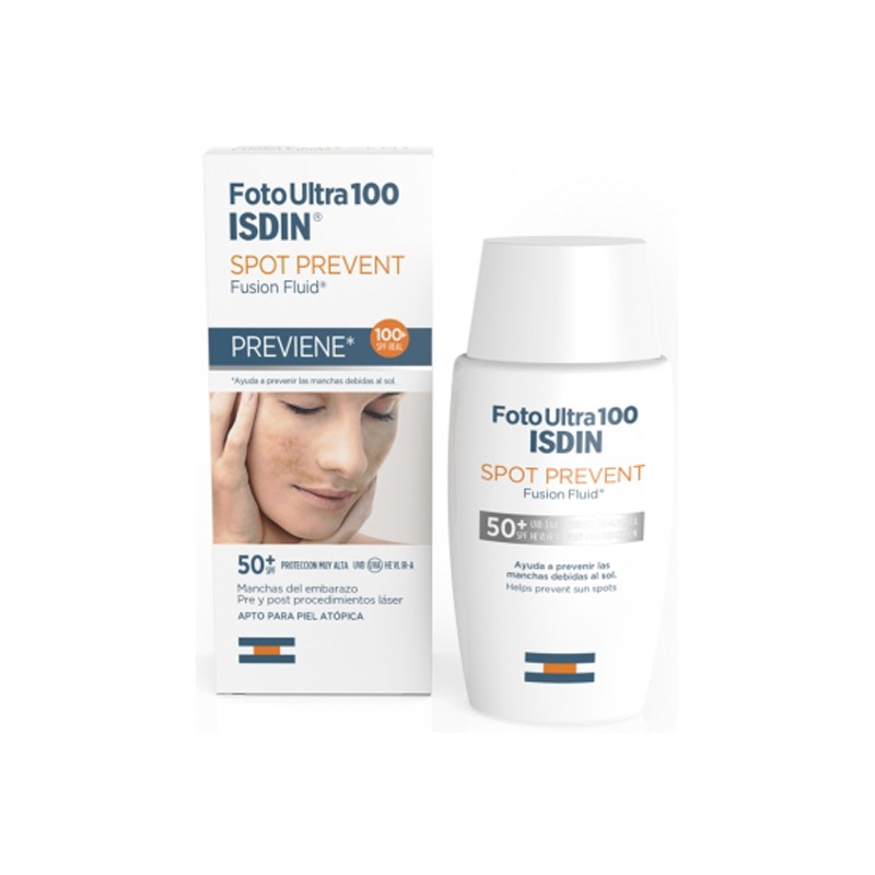 Pharmacie Bastille - Isdin foto ultra 100 spot prevent fusion fluid spf50+ 50ml