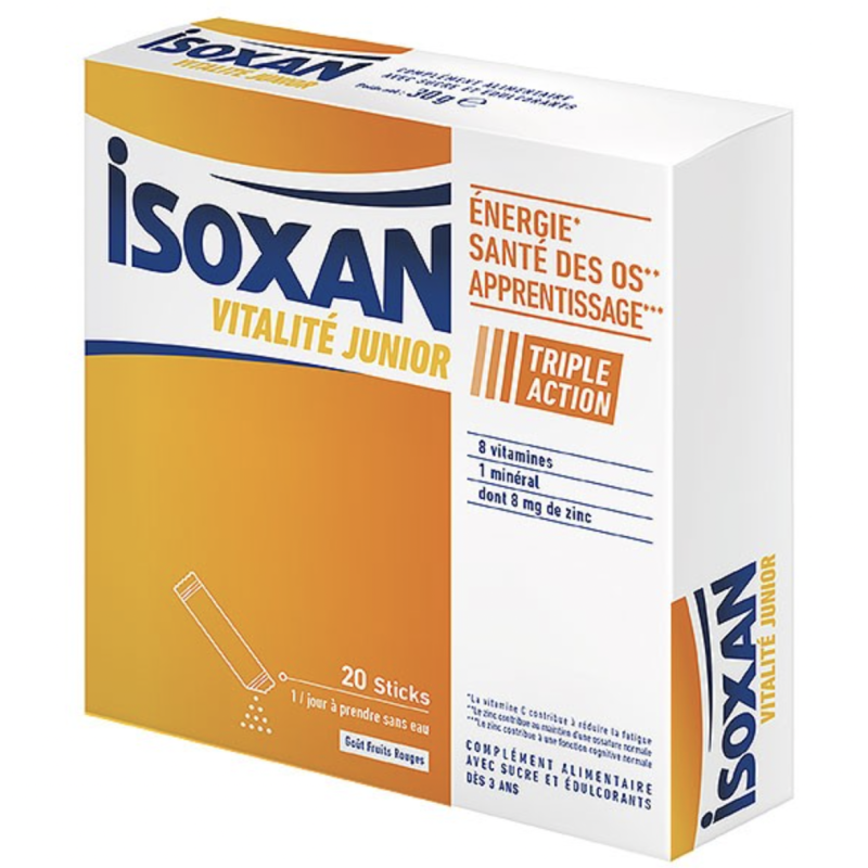 Isoxan Vitalité Junior Triple Action 20 sticks