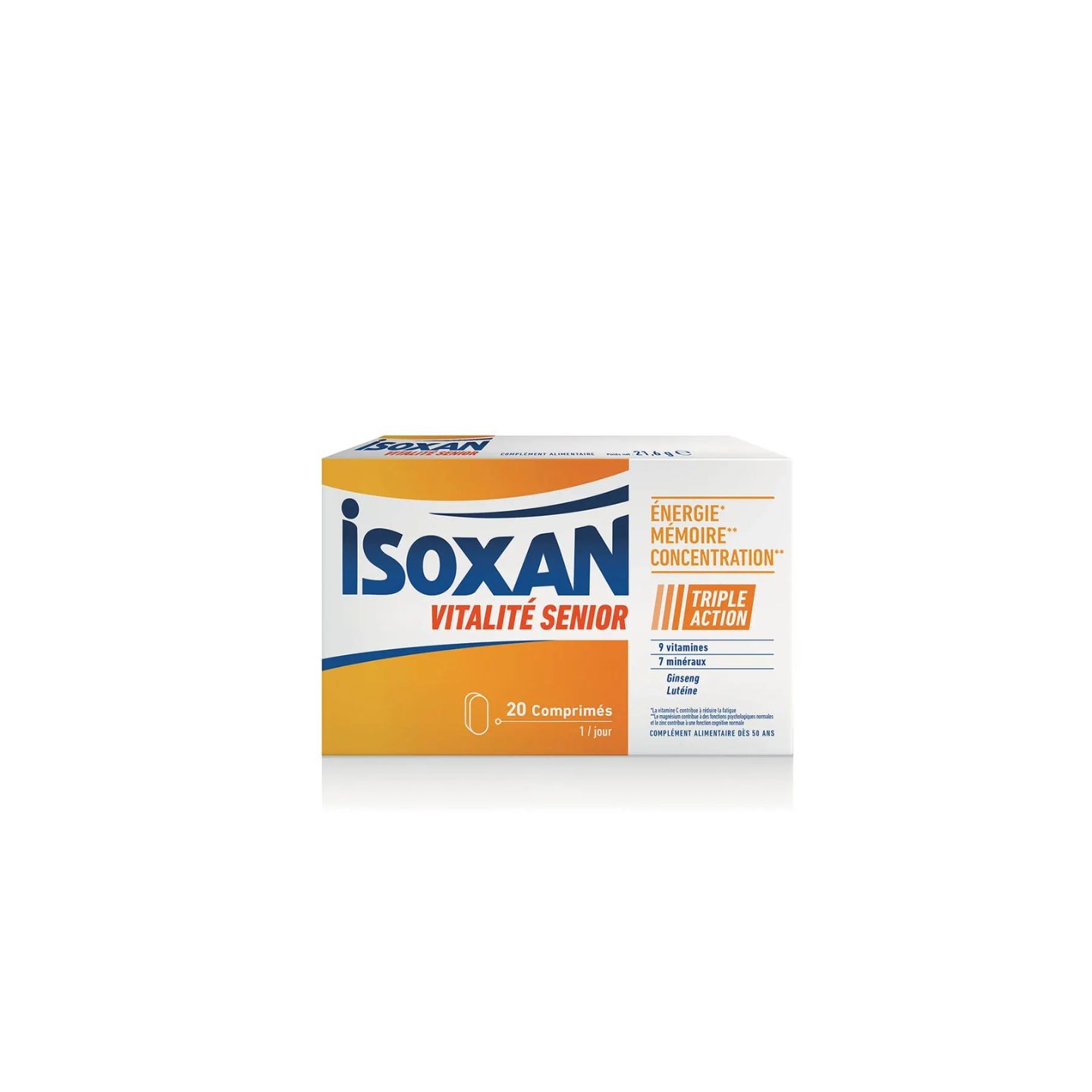 Isoxan Vitalité Senior - 20 comprimés