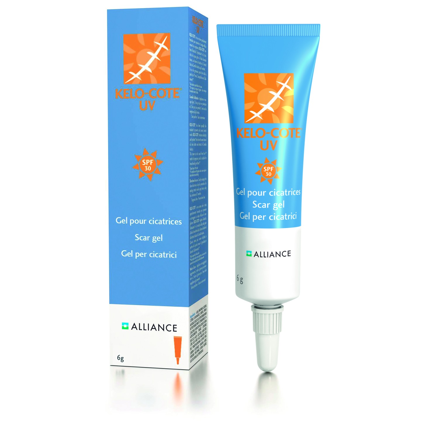 Kelo-cote uv spf 30 gel 6g