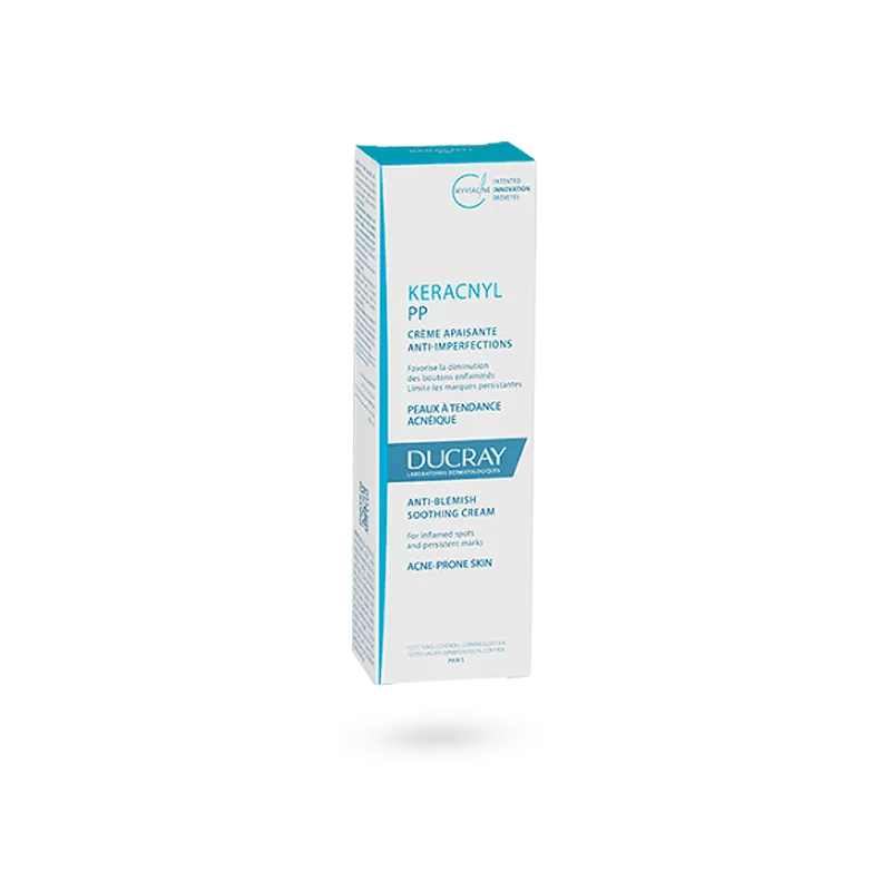 Keracnyl PP crème apaisante anti-imperfections Ducray - Tube 30 ml