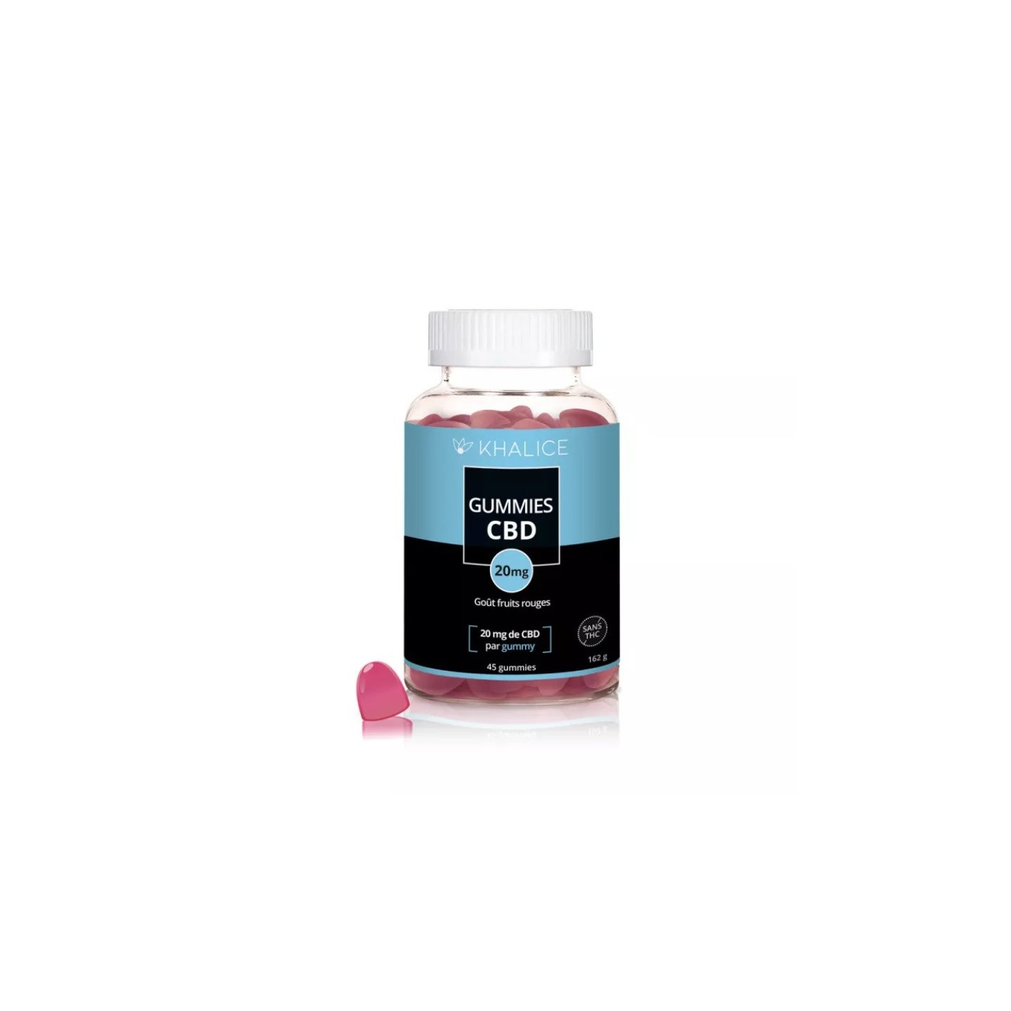 Khalice Gummies CBD 20mg - 45 gummies