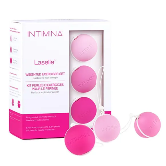 KIT PERLES D'EXERCICE KEGEL LASELLE INTIMA