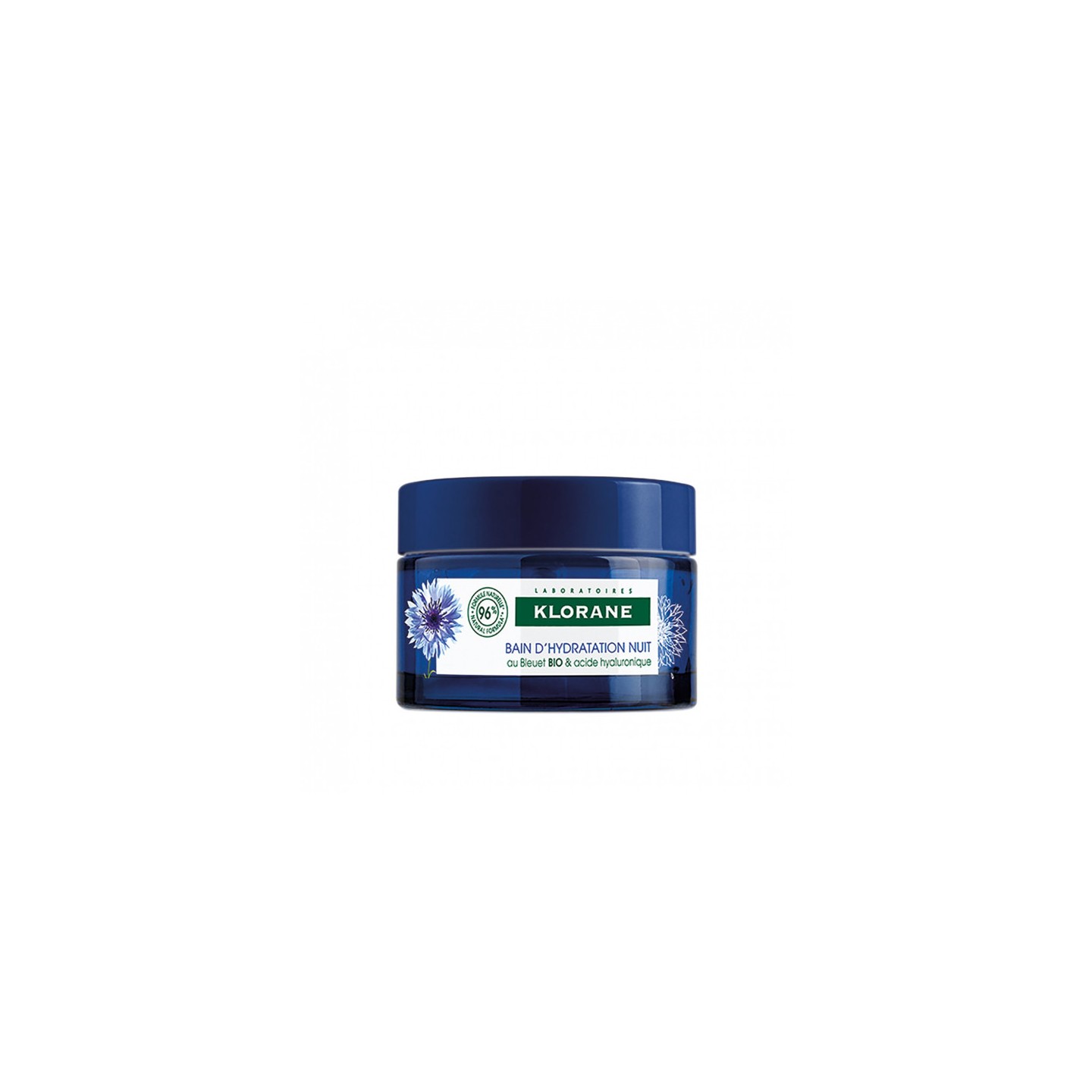 Klorane Bain d'hydratation nuit au bleuet Bio - 50ml