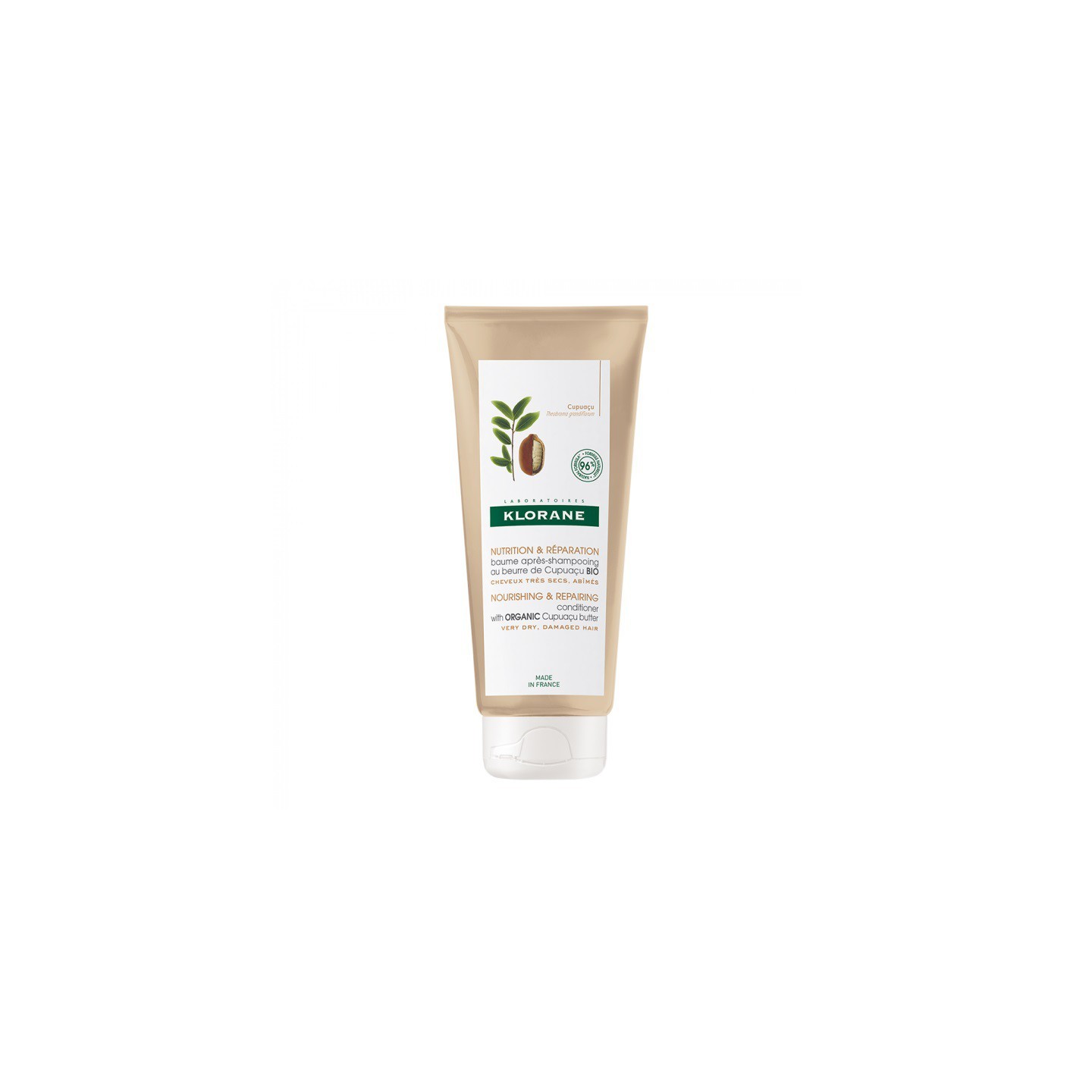 Klorane Baume après-shampoing au beurre de Cupuaçu Bio - 200ml