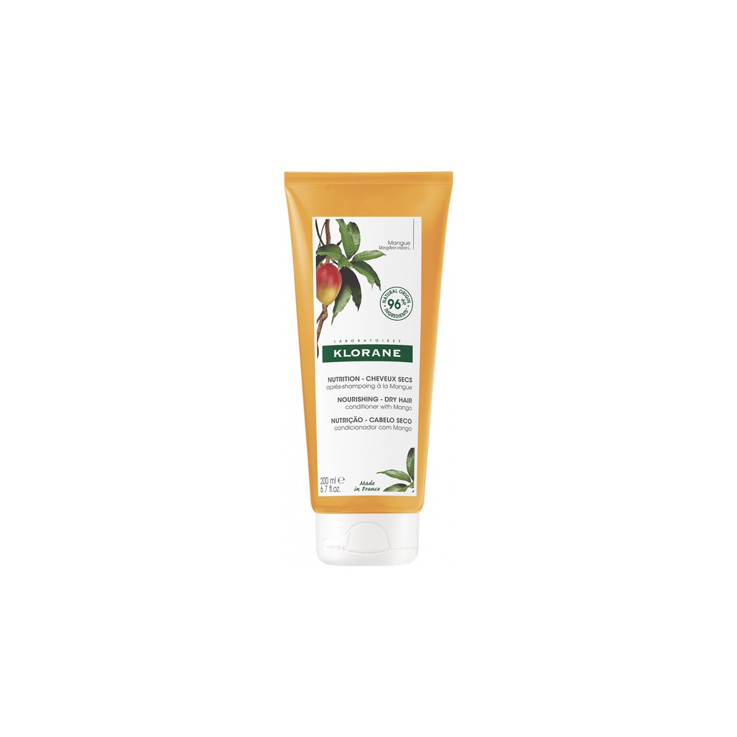 Klorane Baume après-shampoing au beurre de Mangue - 200ml