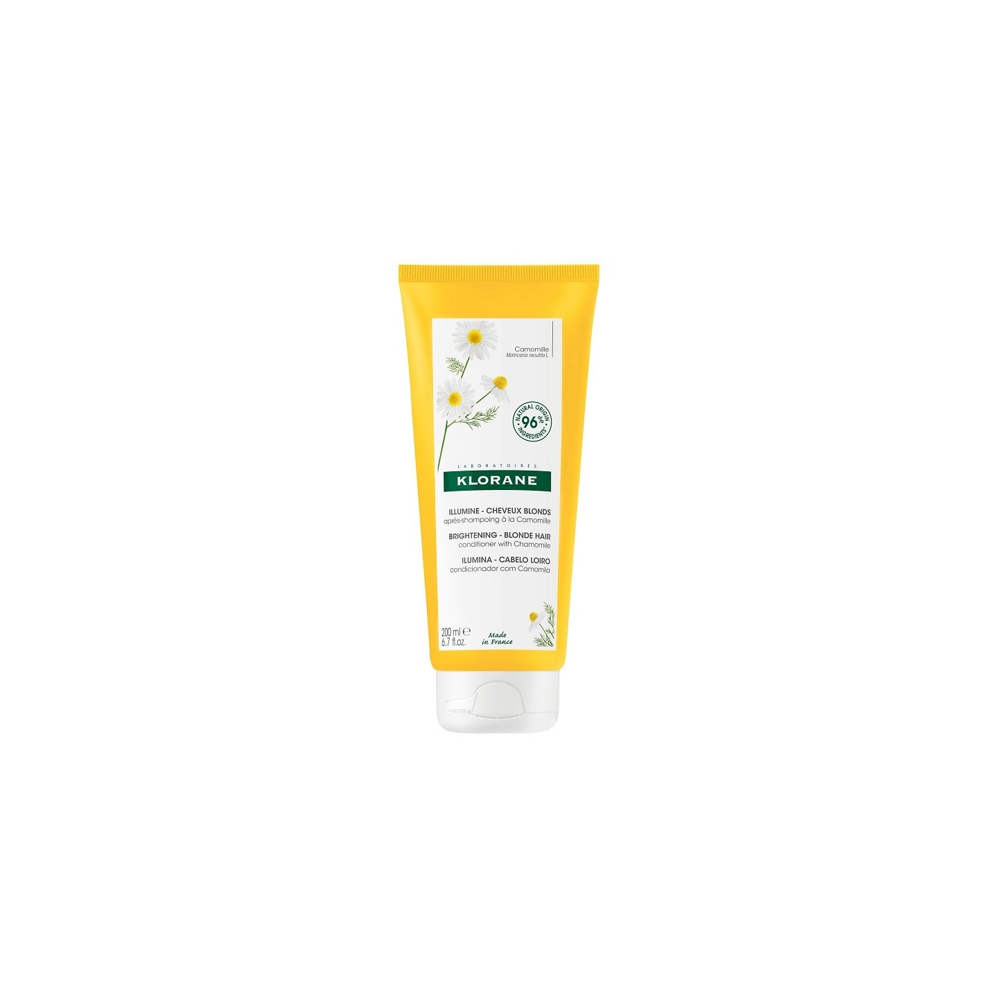 Klorane Baume après-shampoing nourrissant et éclaircissant à la camomille - 200ml