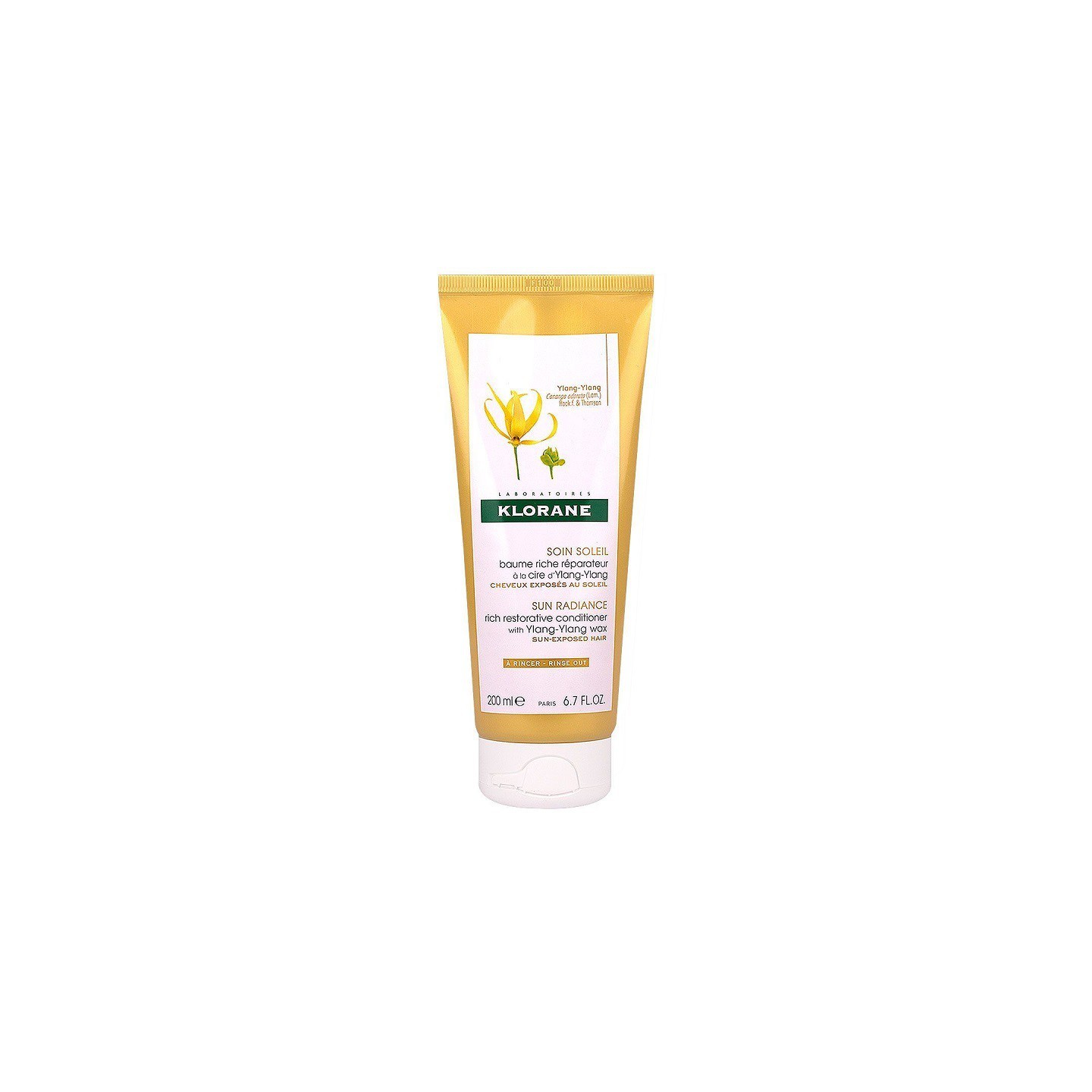 Klorane Baume riche réparateur à la cire de ylang-ylang - 200ml