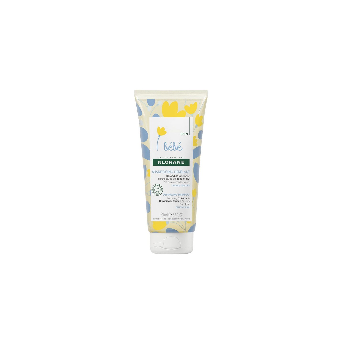 Klorane bébé Shampooing doux démêlant - 200ml