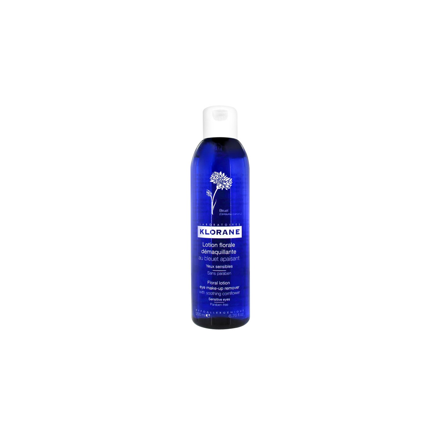 KLORANE LOTION DEMAQUILLANTE AU BLEUET 200ML