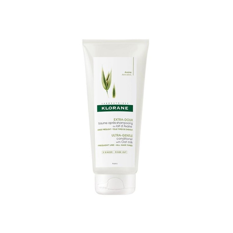 Pharmacie Bastille - Klorane baume après-shampooing lait d'avoine 200ml