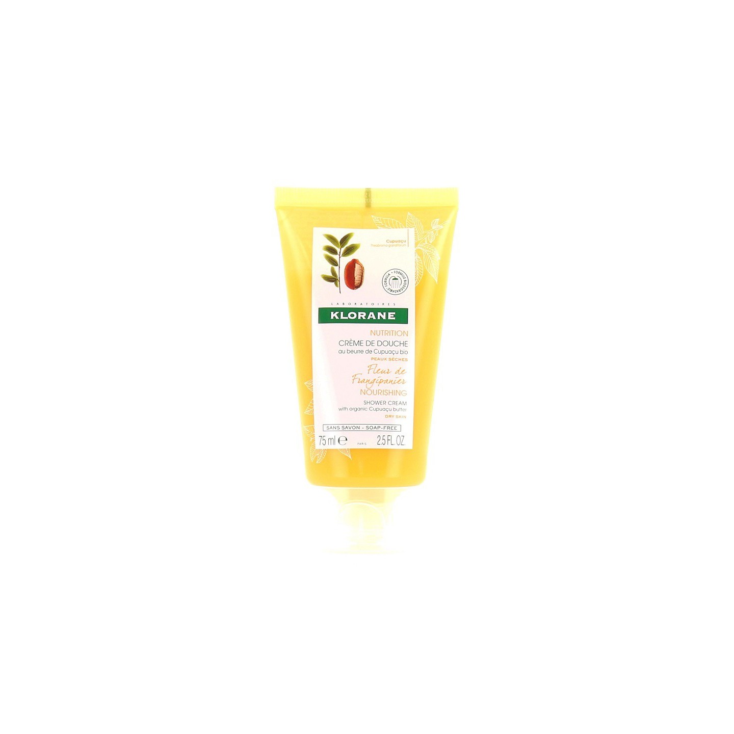 Klorane Crème de douche fleur de Frangipanier - 75ml