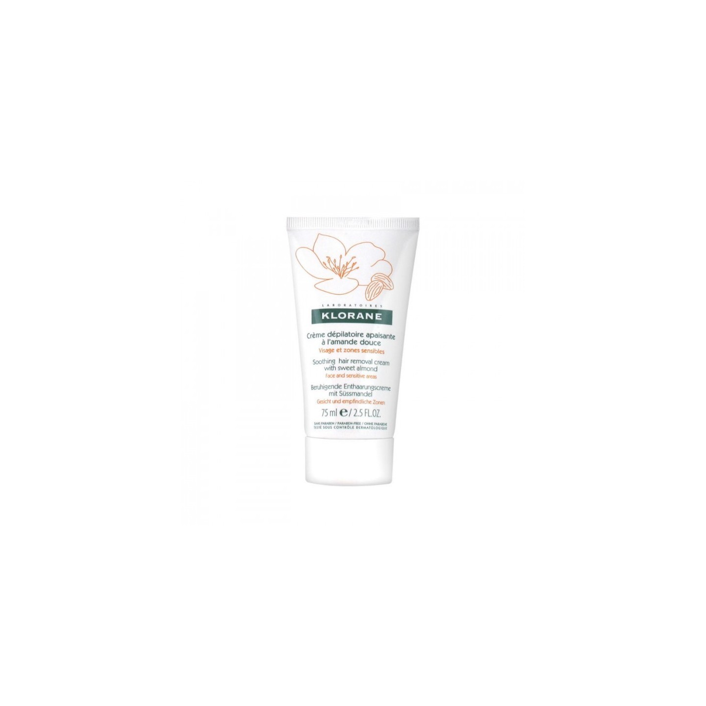 Klorane Crème dépilatoire 75 ml