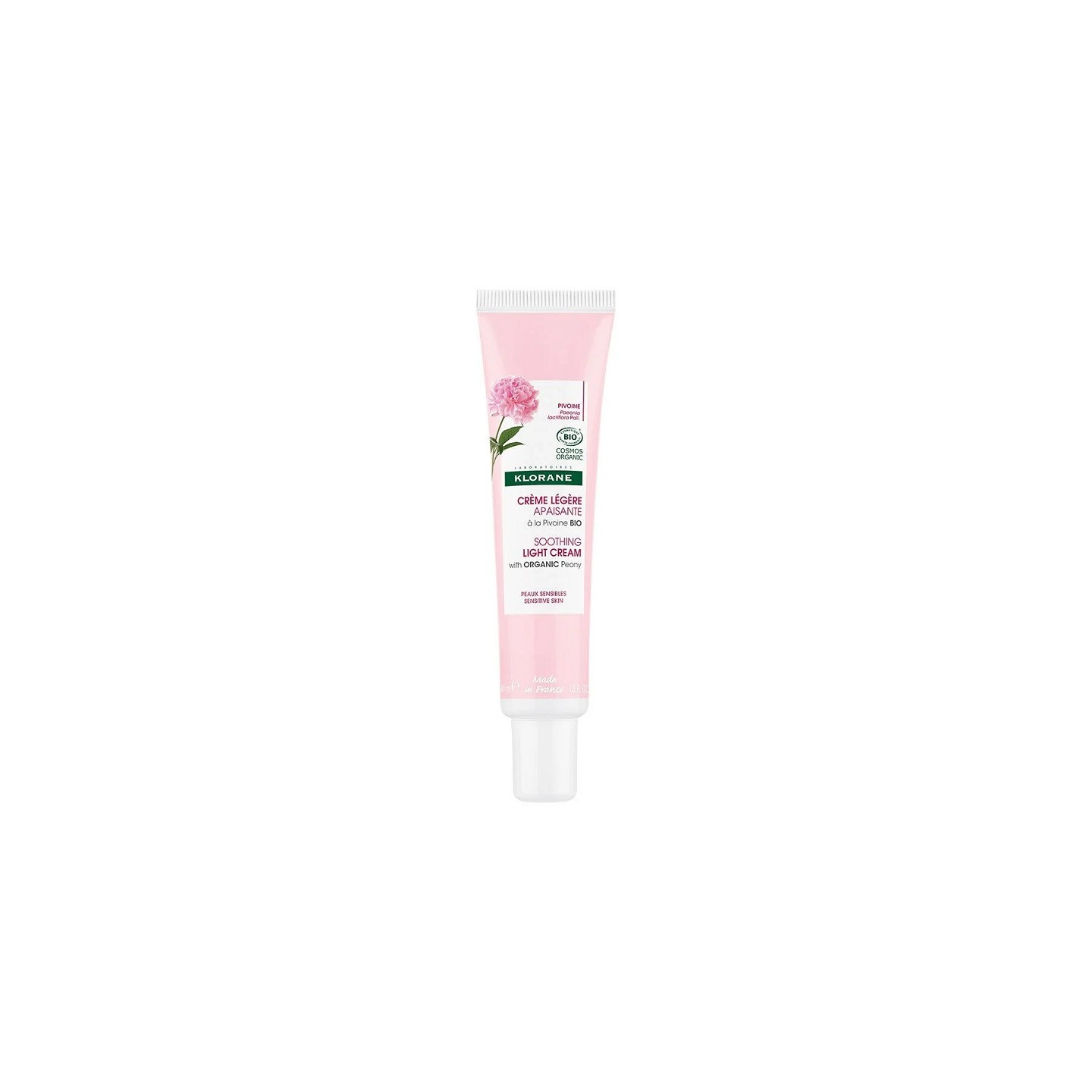 Klorane Crème légère apaisante à la Pivoine Bio - 40ml