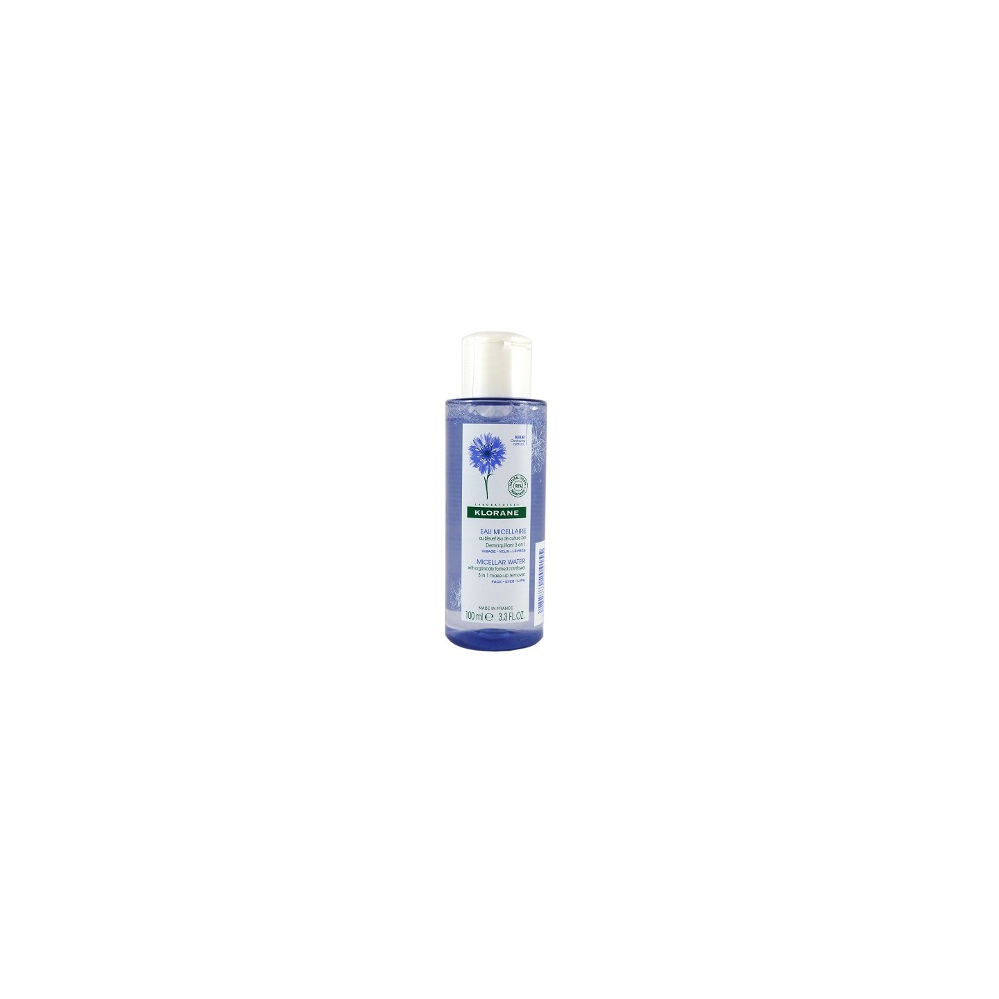Klorane Eau florale démaquillante au bleuet apaisant - 100ml