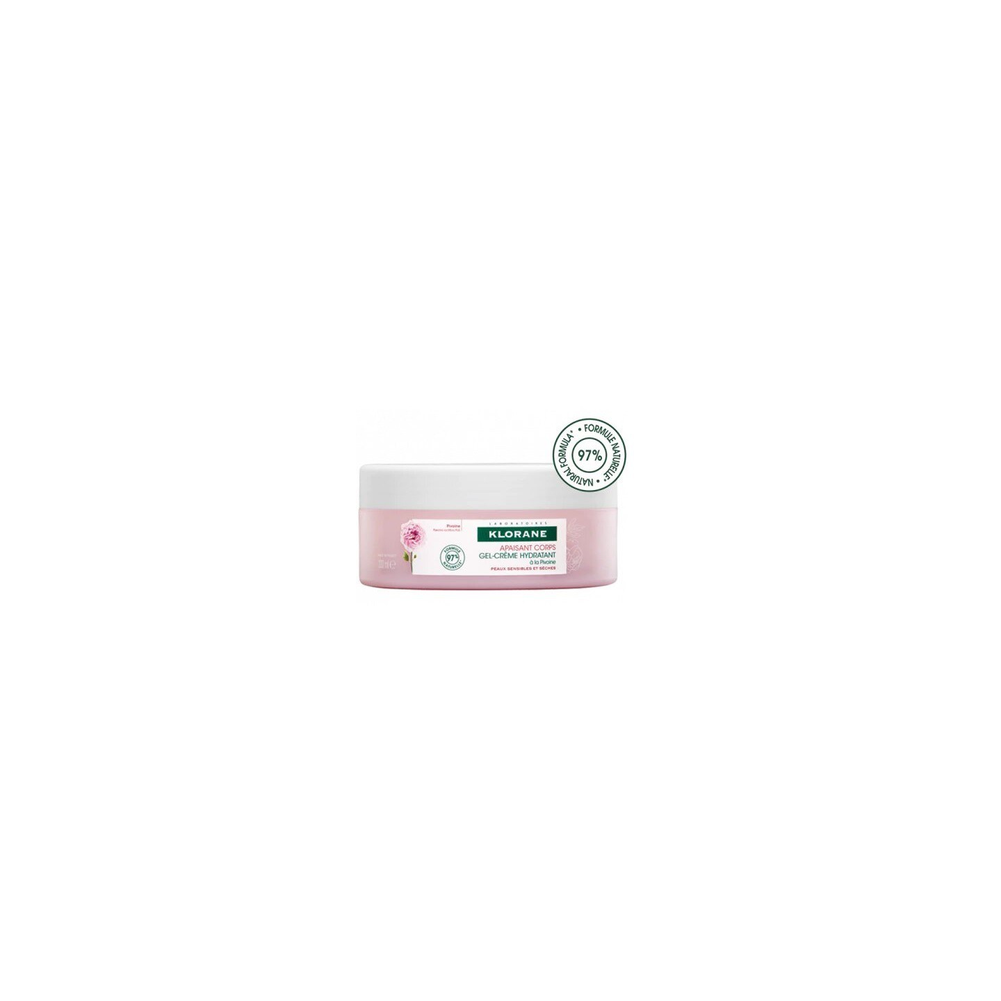 Klorane Gel-crème hydratant à la Pivoine - 200ml