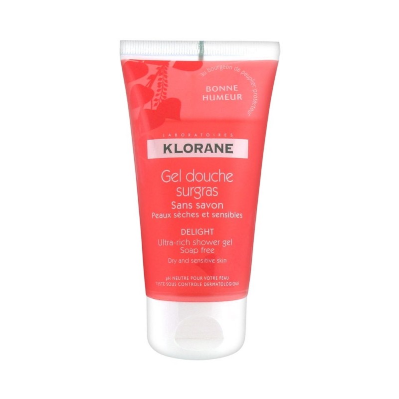 Pharmacie Bastille - Klorane Gel Douche Surgras Bonne Humeur 75 ml