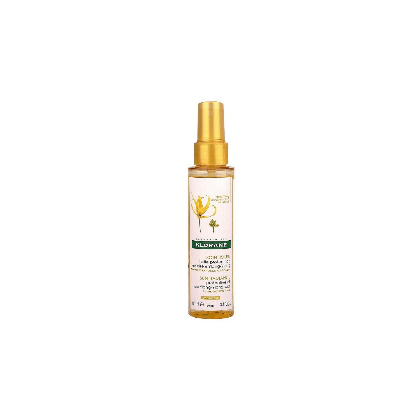 Klorane Huile protectrice à la cire de ylang-ylang - 100ml